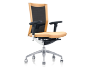 Leather Medium Back Chair